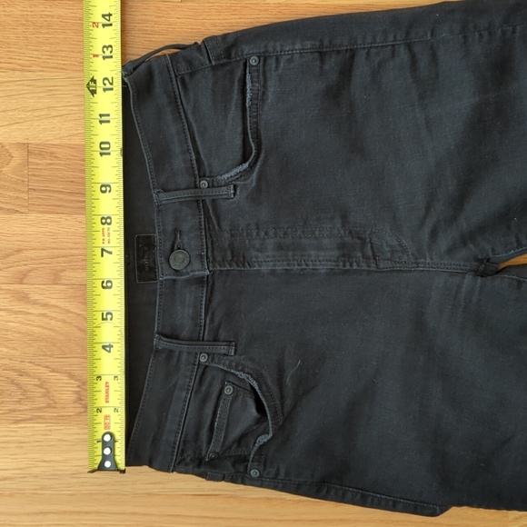 MOTHER Black Cropped Jeans - Picture 5 of 8